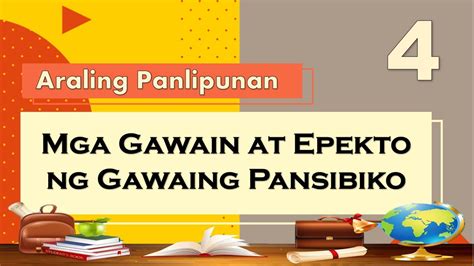 limang halimbawa ng gawaing pansibiko|Grade 4 Araling Panlipunan Modyul: Kagalingang Pansibiko: .